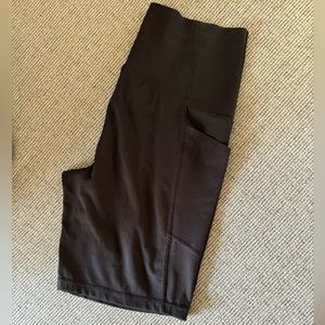 Biker shorts with pockets